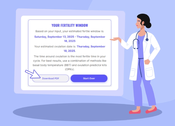 View Your Results or download pdf